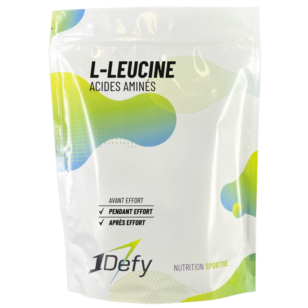 Acide aminé, L-Leucine, saveur nature, pure, 1Defy Nutrition Sportive Made in Bourgogne Made in France