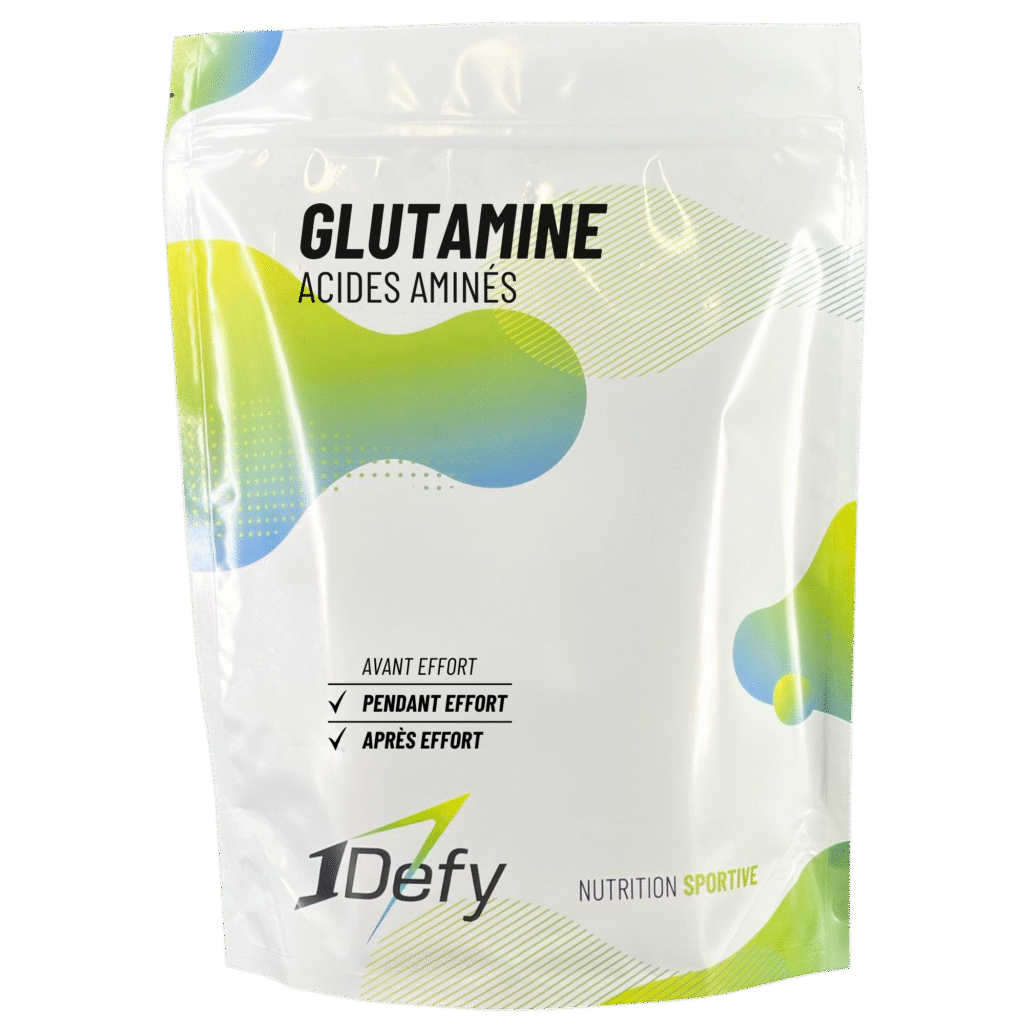 Acide aminé, Glutamine, saveur nature, pure, 1Defy Nutrition Sportive Made in Bourgogne Made in France
