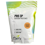 PRO 3P, mélange de whey et de collagène peptan B, protéines en poudre, saveur cookie, 1Defy Nutrition Sportive Made in Bourgogne Made in France
