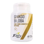 Ginkgo Biloba, gélules de Ginkgo biloba, 1Defy Nutrition Sportive Made in Bourgogne Made in France