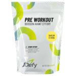 Pre Workout saveur citron, Boisson avant effort, Pre Workout sans caféine, énergie, 1Defy Nutrition Sportive Made in Bourgogne, Made in France