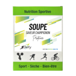 Soupe protéinée saveur champignon, velouté champignon, Boite de 5 soupes, 1Defy Nutrition Sportive Made in Bourgogone