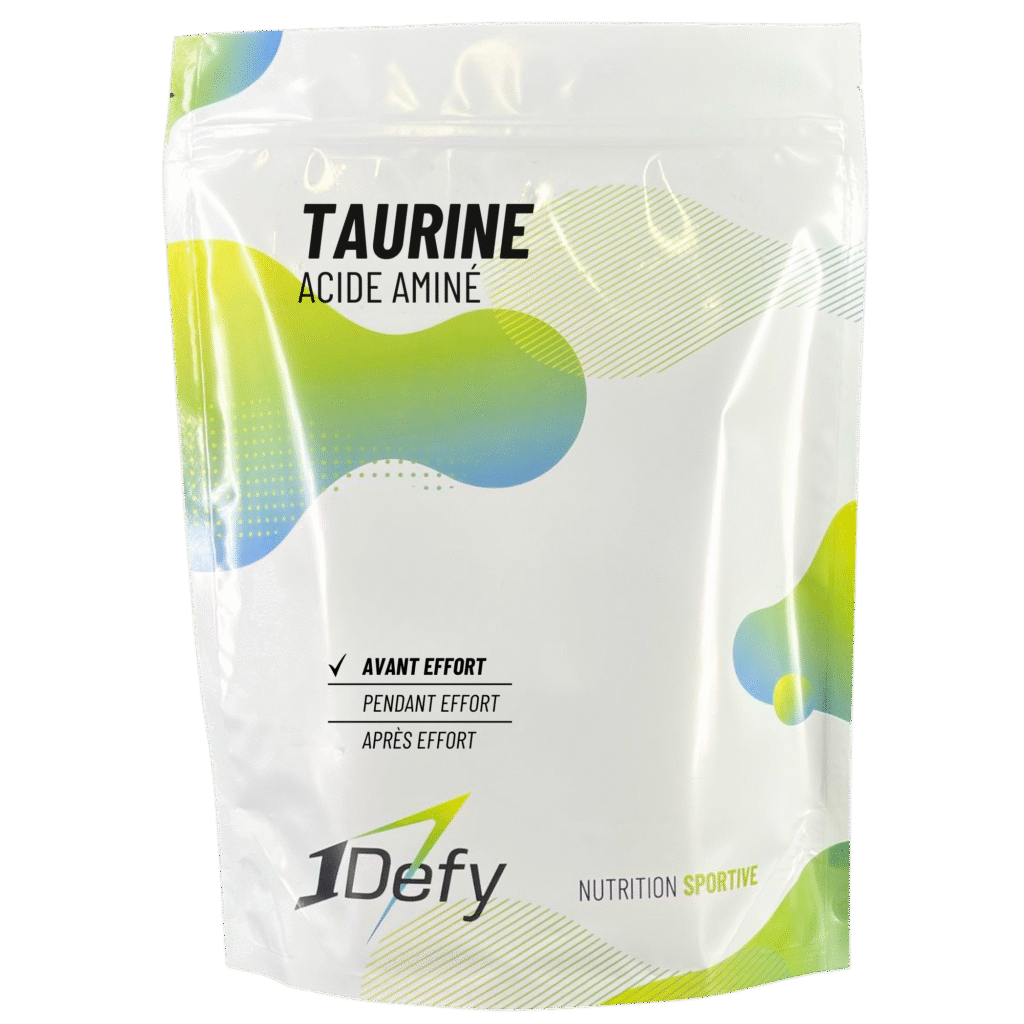 Acide aminé, Taurine, saveur nature, pure, 1Defy Nutrition Sportive Made in Bourgogne Made in France