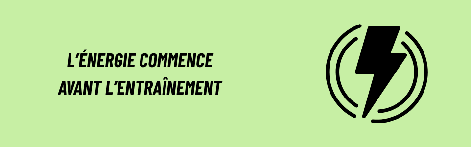 Avant l'effort