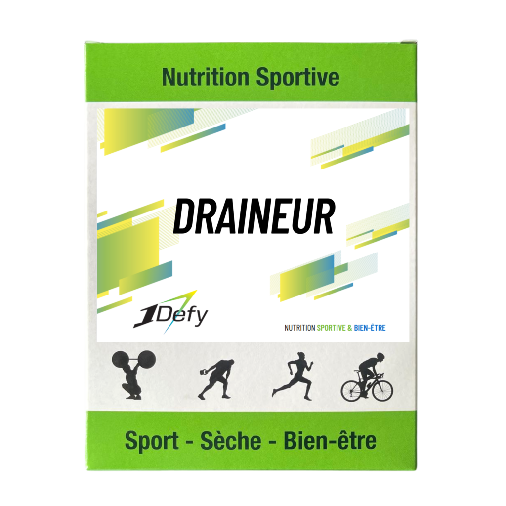 Draineur en stick, boites de 30 sticks, saveur thé glacé, perte de poids, minceur, 1Defy Nutrition sportive Made in Bourgogne, Made in France